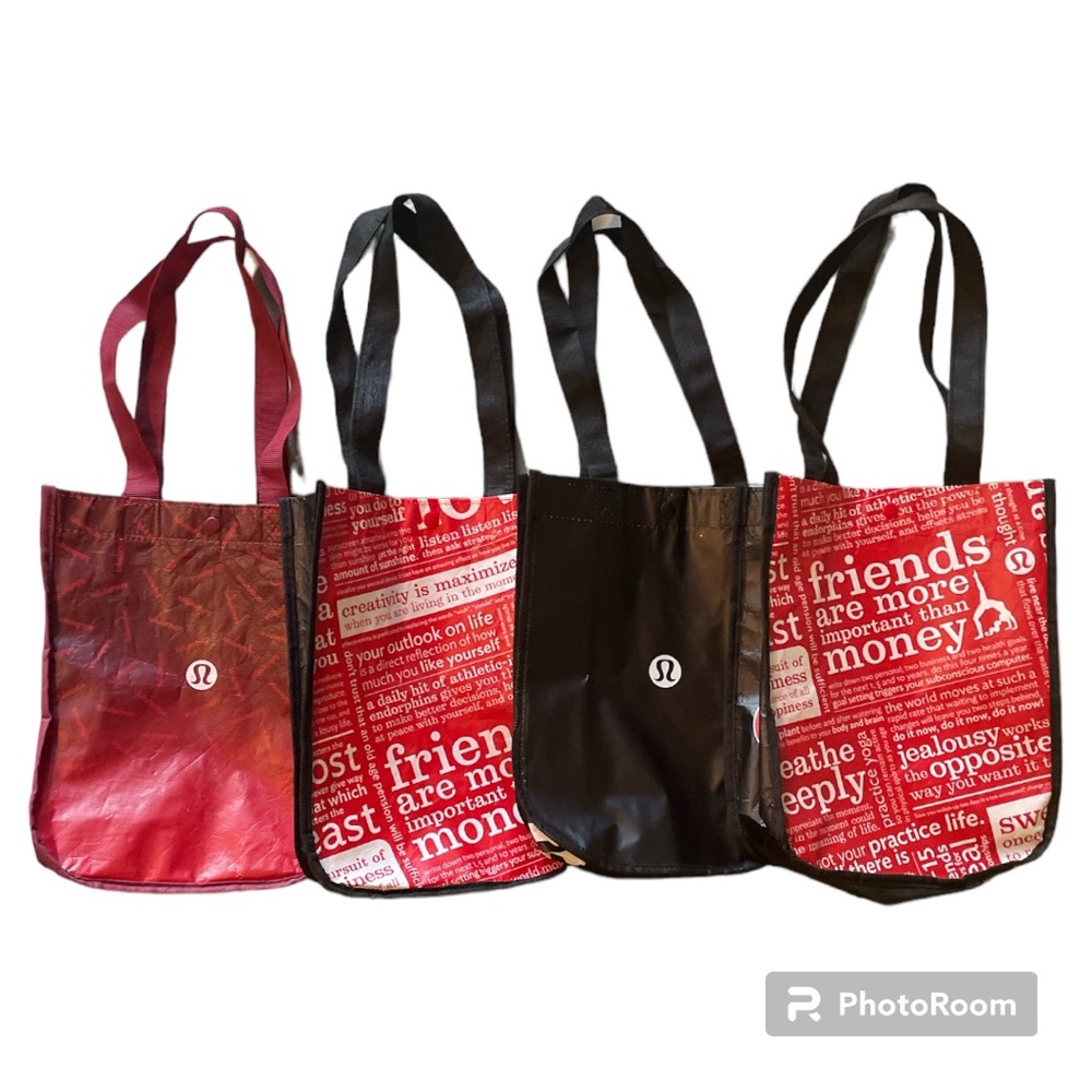 Lululemon Shopping Totes lot of 4